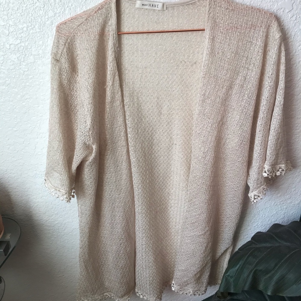 Lonng flowy cardigan